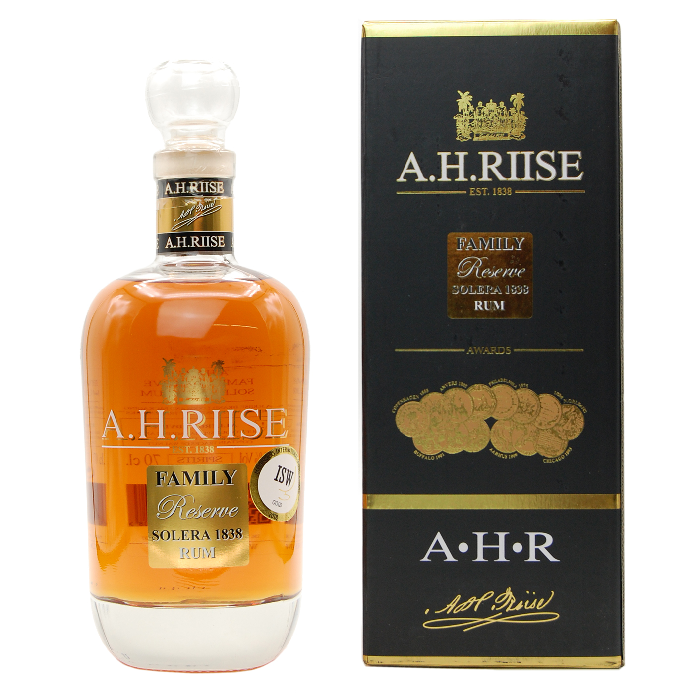 A.H. Riise Family Reserve 1838 Solera Rum A.H. Riise Family Reserve 1838 Solera Rum
