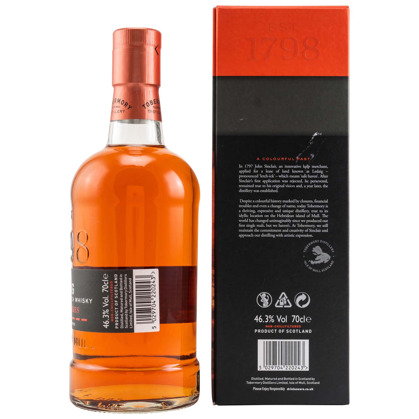 Ledaig Rioja Cask Sinclair Series Whisky