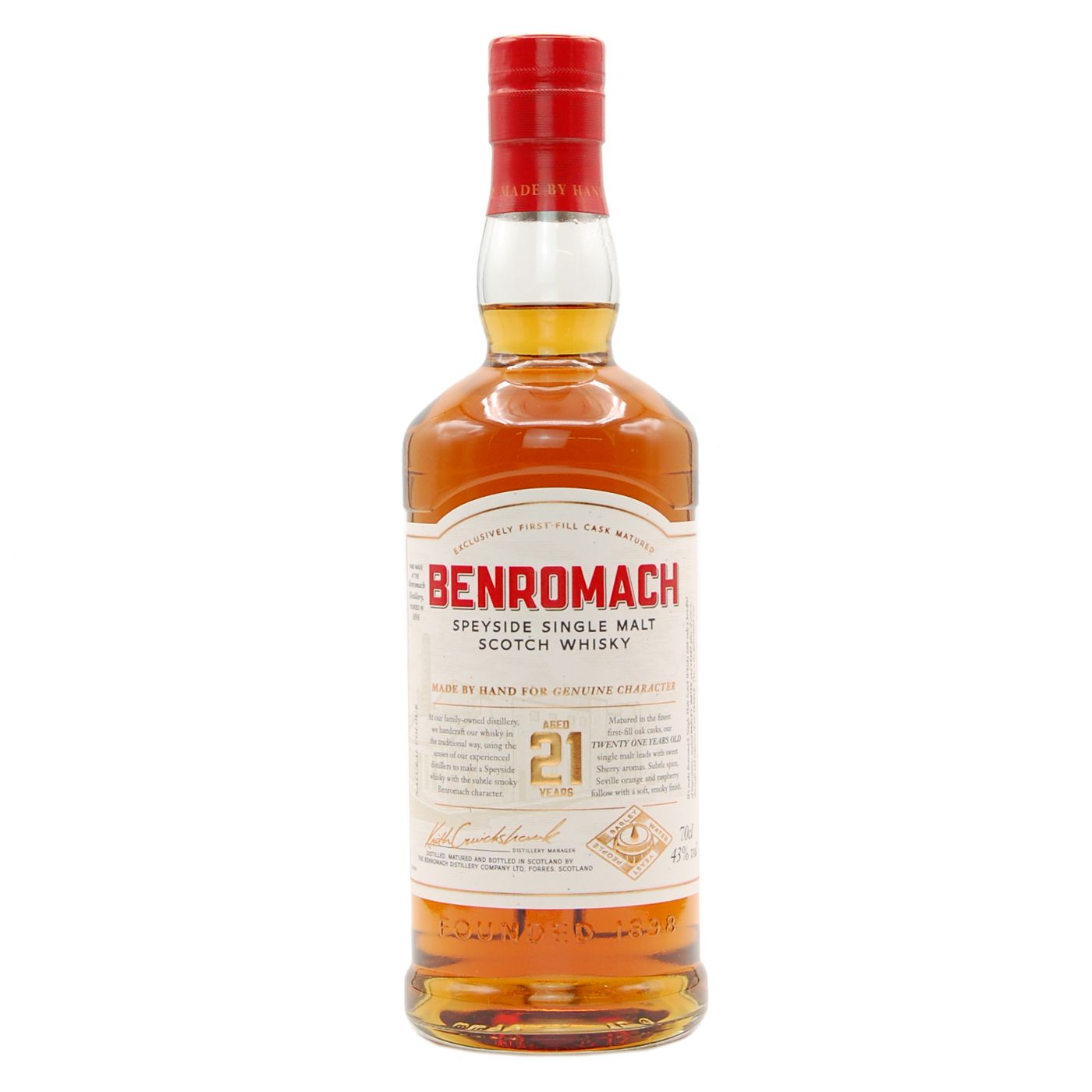 Benromach 21 Jahre Whisky Benromach 21 Jahre Whisky