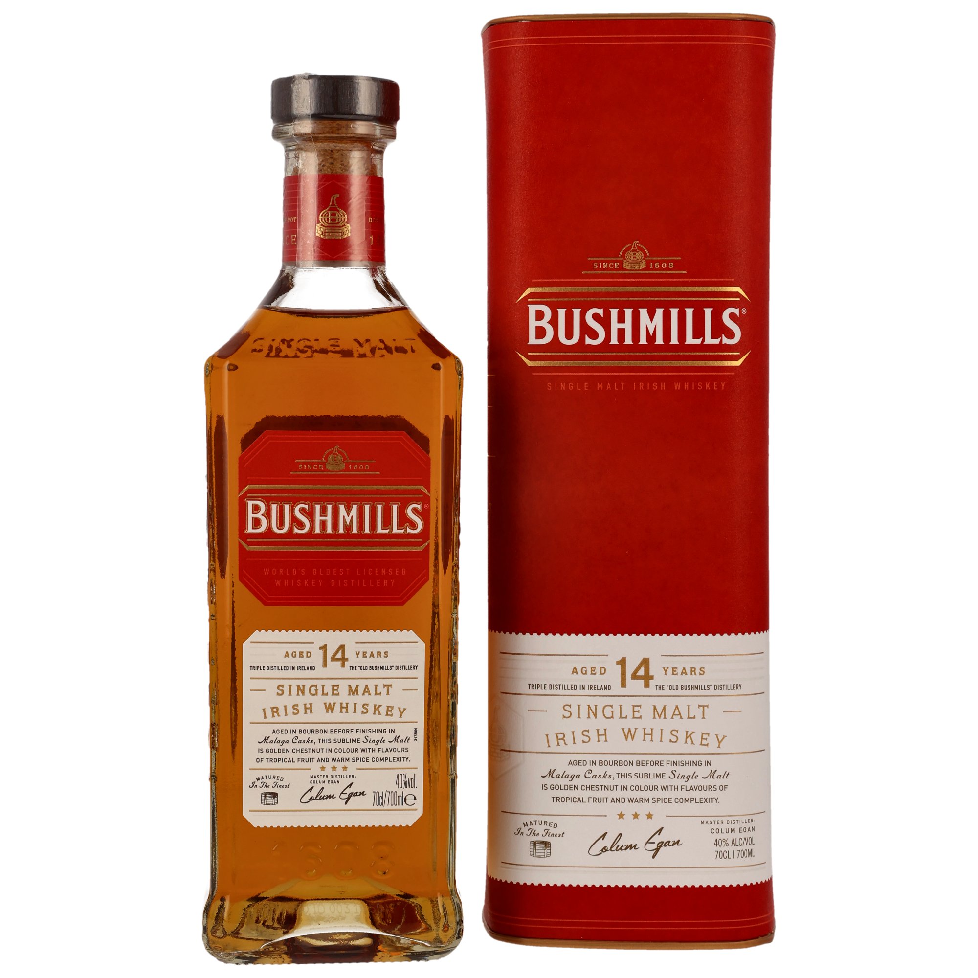 Bushmills 14 Jahre Malaga Cask Irish Whiskey