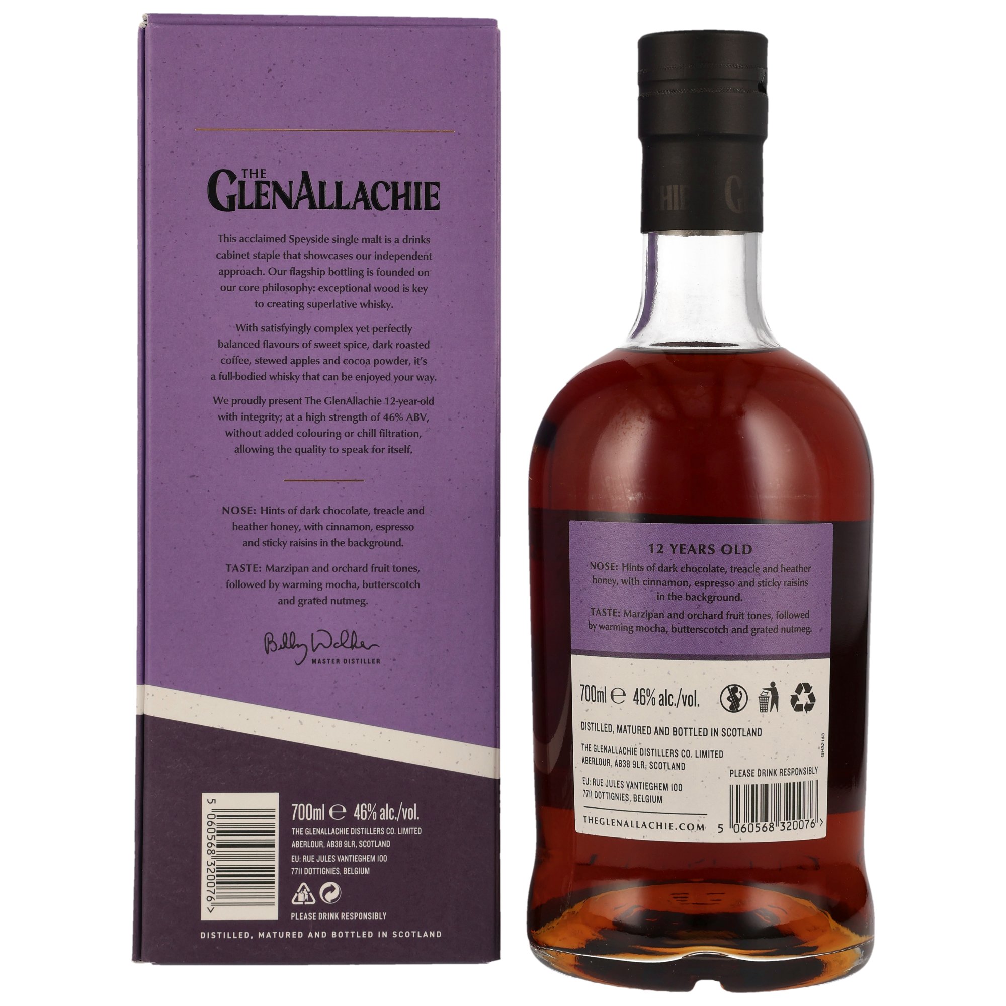 GlenAllachie 12 Jahre Whisky 