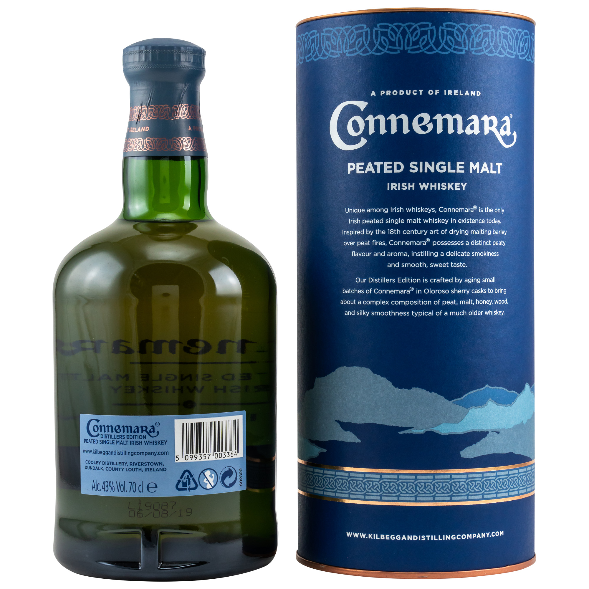 Connemara Destillers Edition Irish Whiskey