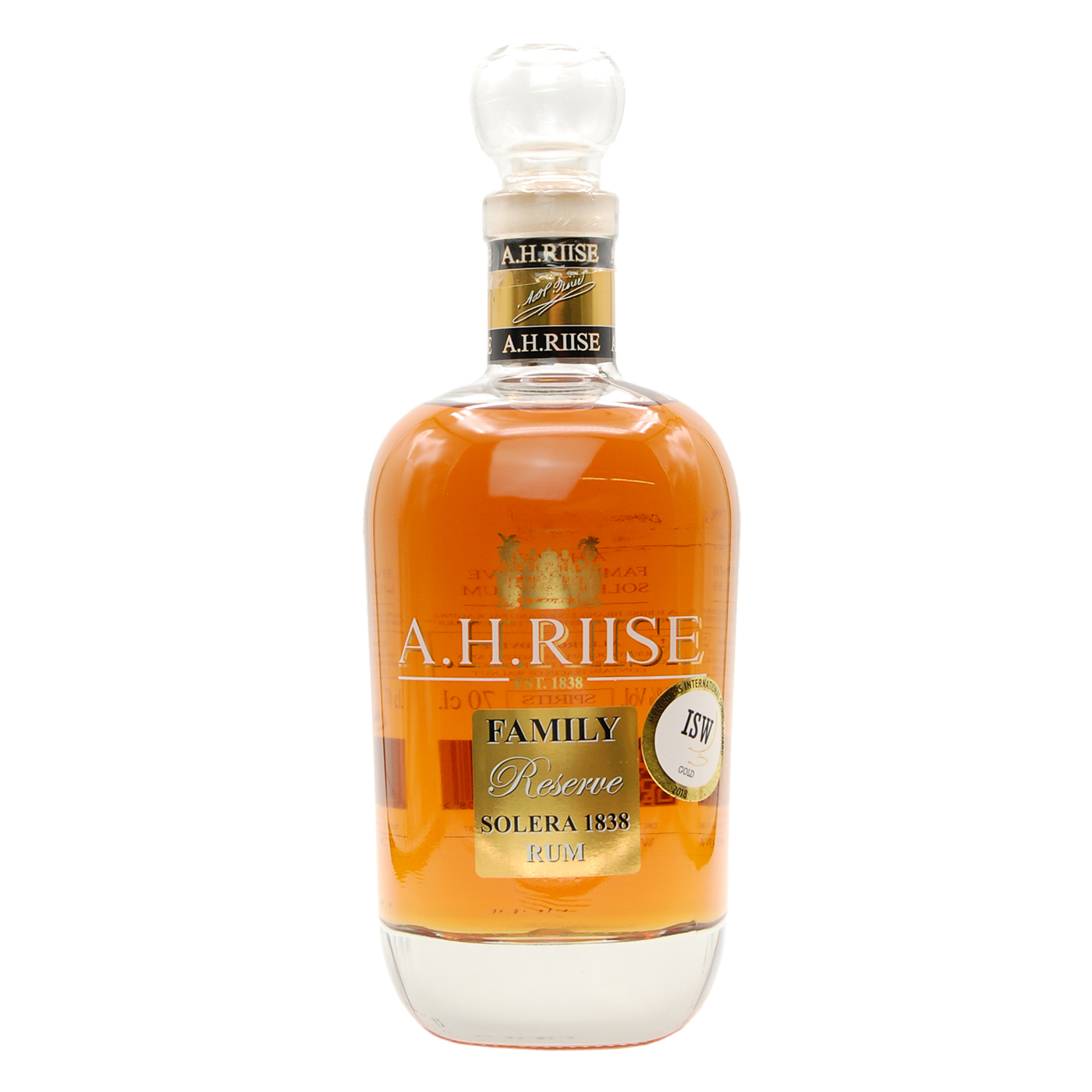 A.H. Riise Family Reserve 1838 Solera Rum A.H. Riise Family Reserve 1838 Solera Rum