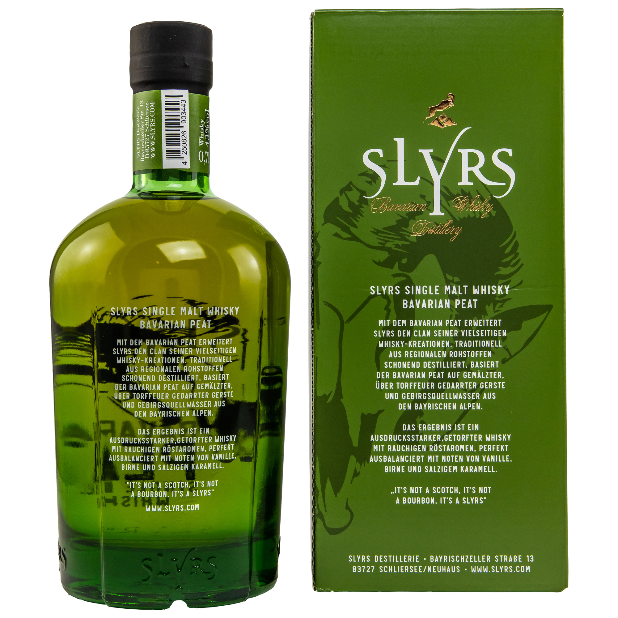Slyrs Bavarian Peat Whisky