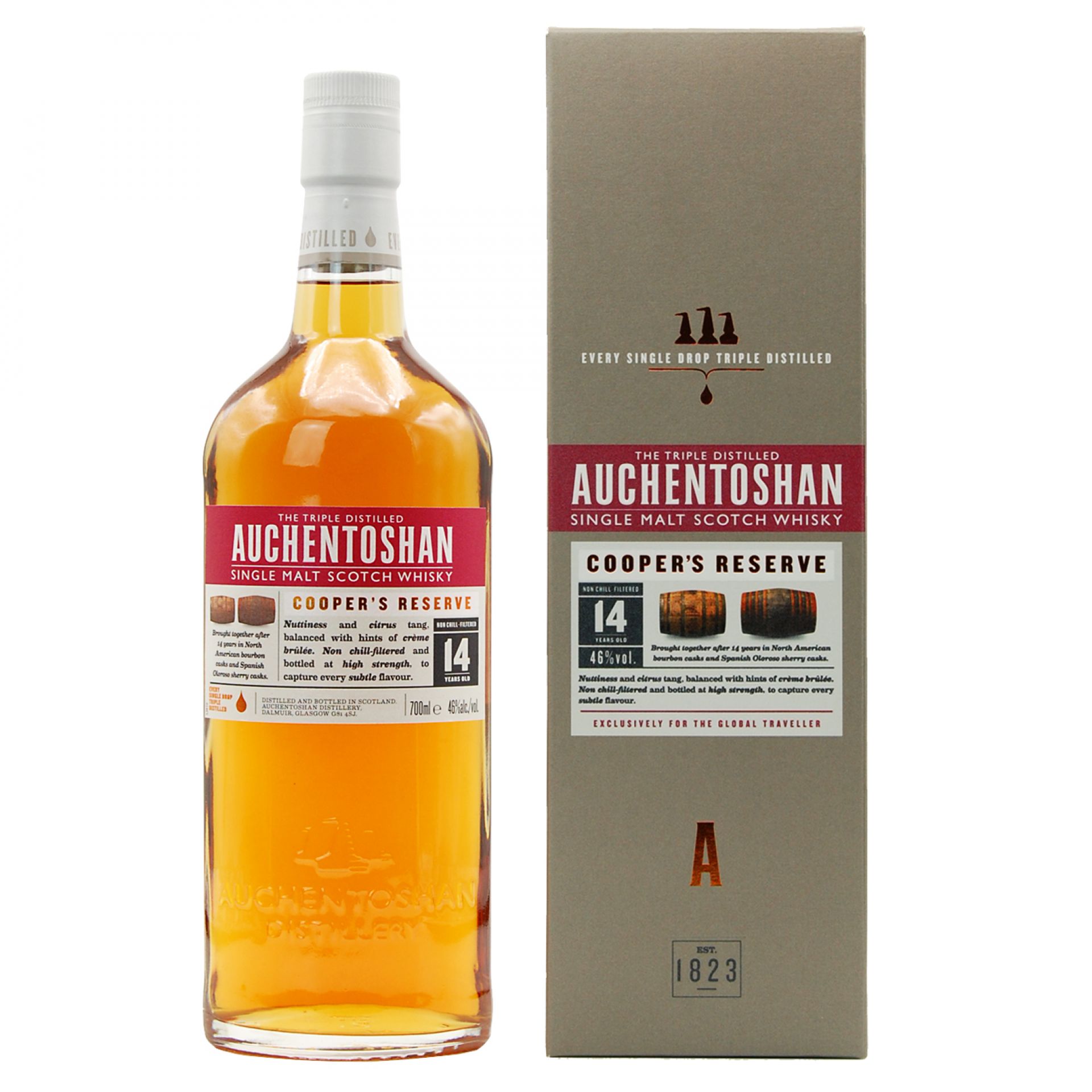 Auchentoshan Coopers Reserve 14 Jahre Whisky