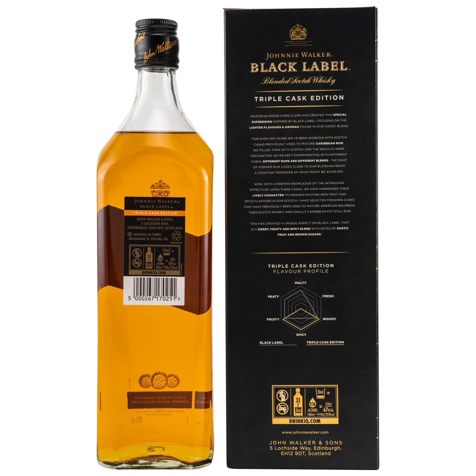 Johnnie Walker Black Label Triple Cask Edition Whisky