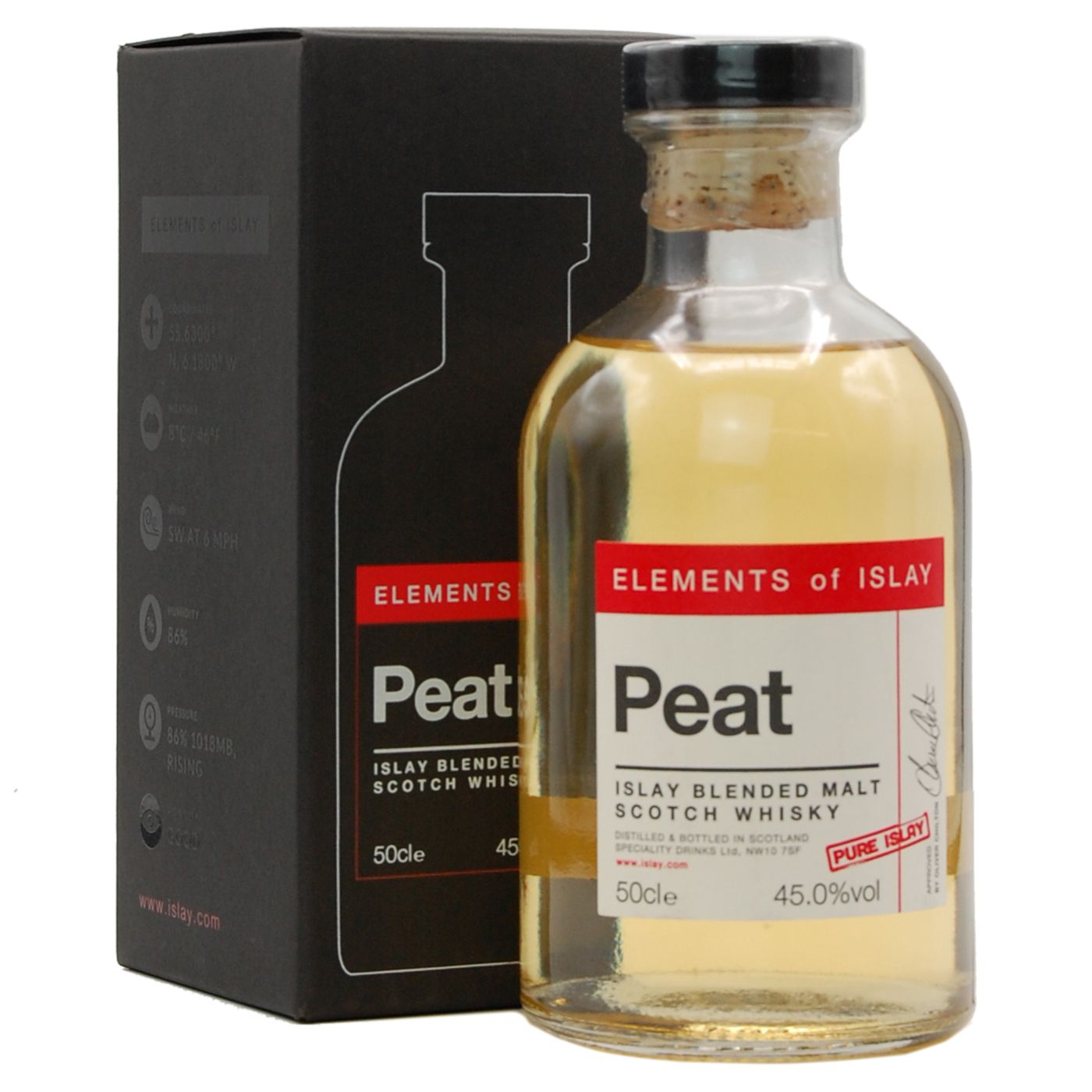 Elements of Islay Peat Pure Islay Whisky