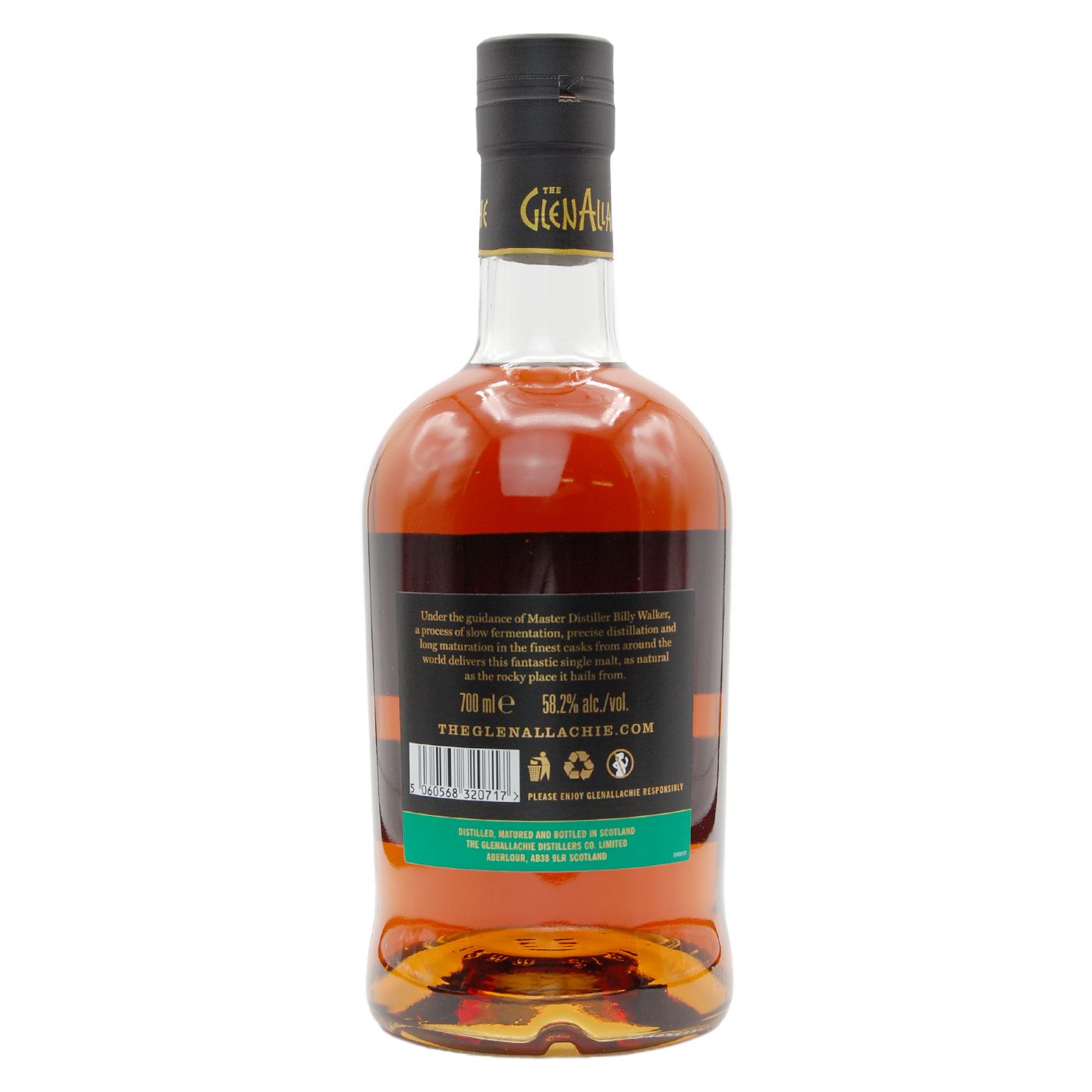 GlenAllachie 10 Jahre Cask Strength Whisky, Batch 3