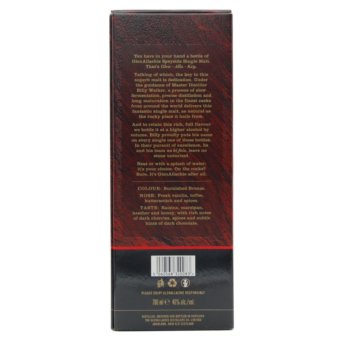 GlenAllachie 18 Jahre Whisky