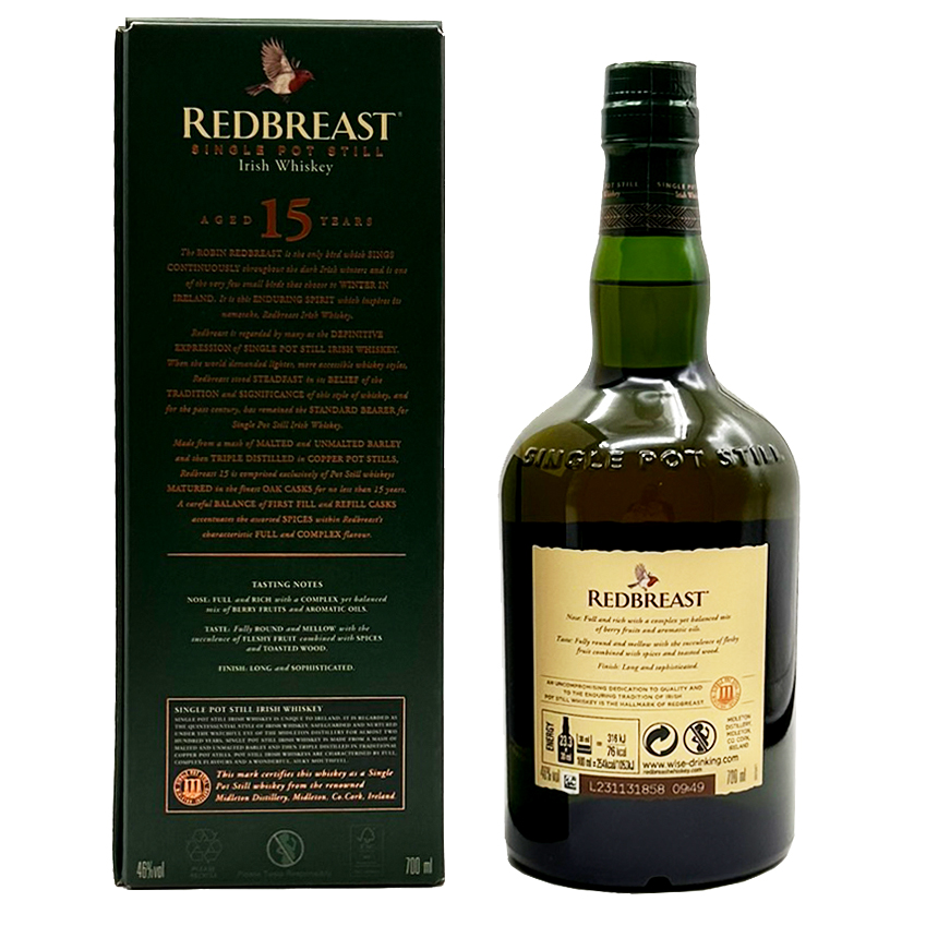 Redbreast 15 Jahre Irish Whiskey 