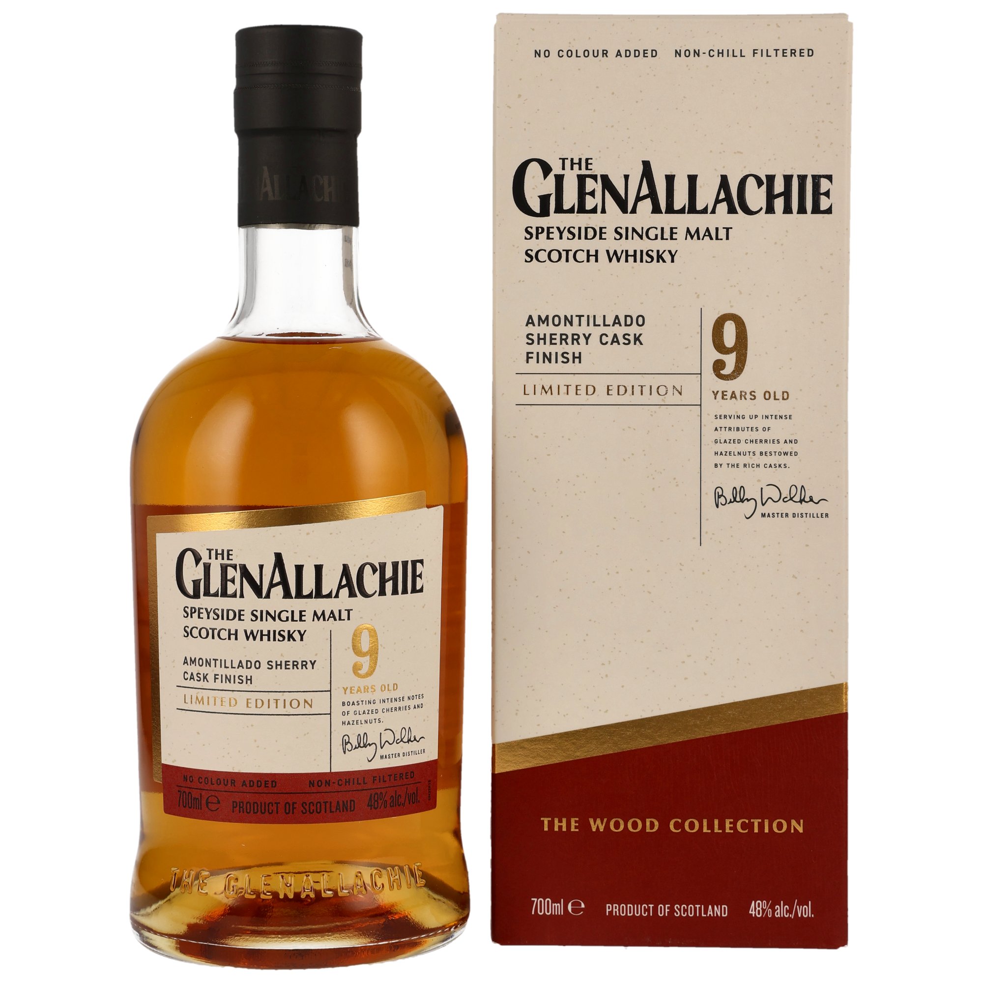 GlenAllachie 9 Jahre Amontillado Sherry Finish Whisky - Limited Edition