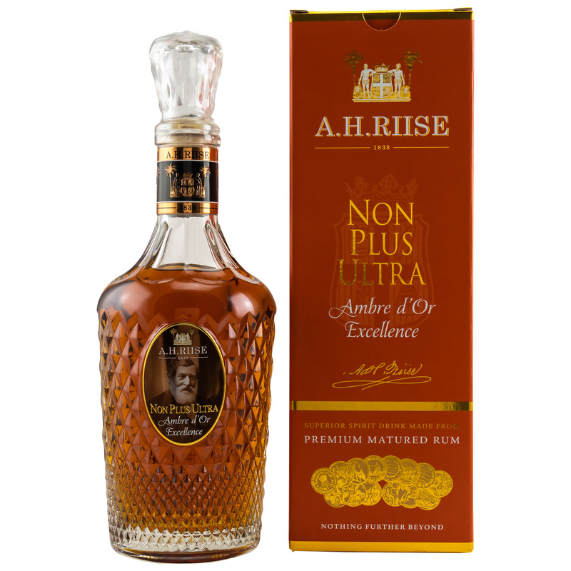 A.H. Riise Non Plus Ultra Ambre d`Or Excellence Rum