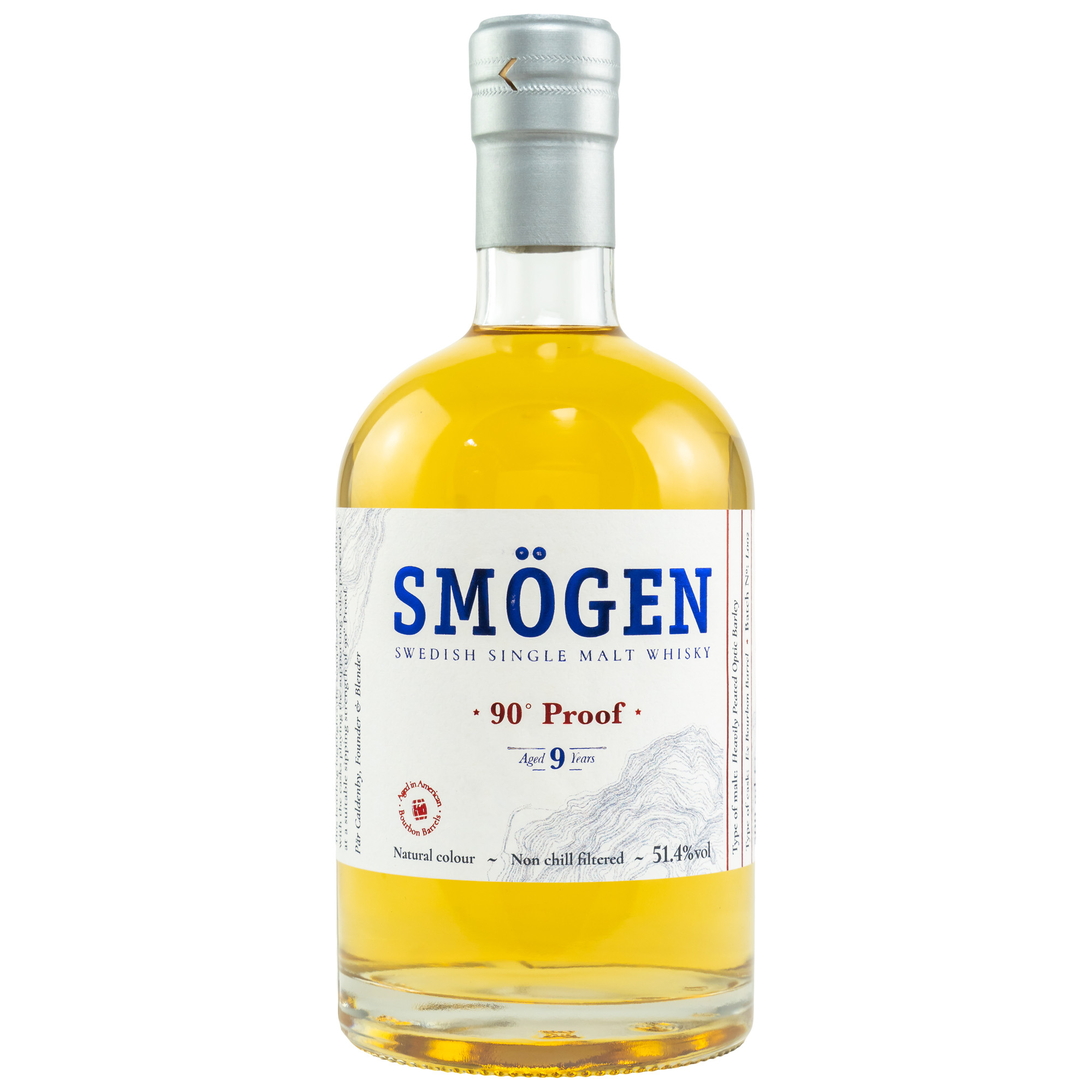 Smögen 9 Jahre Whisky 90 Proof 