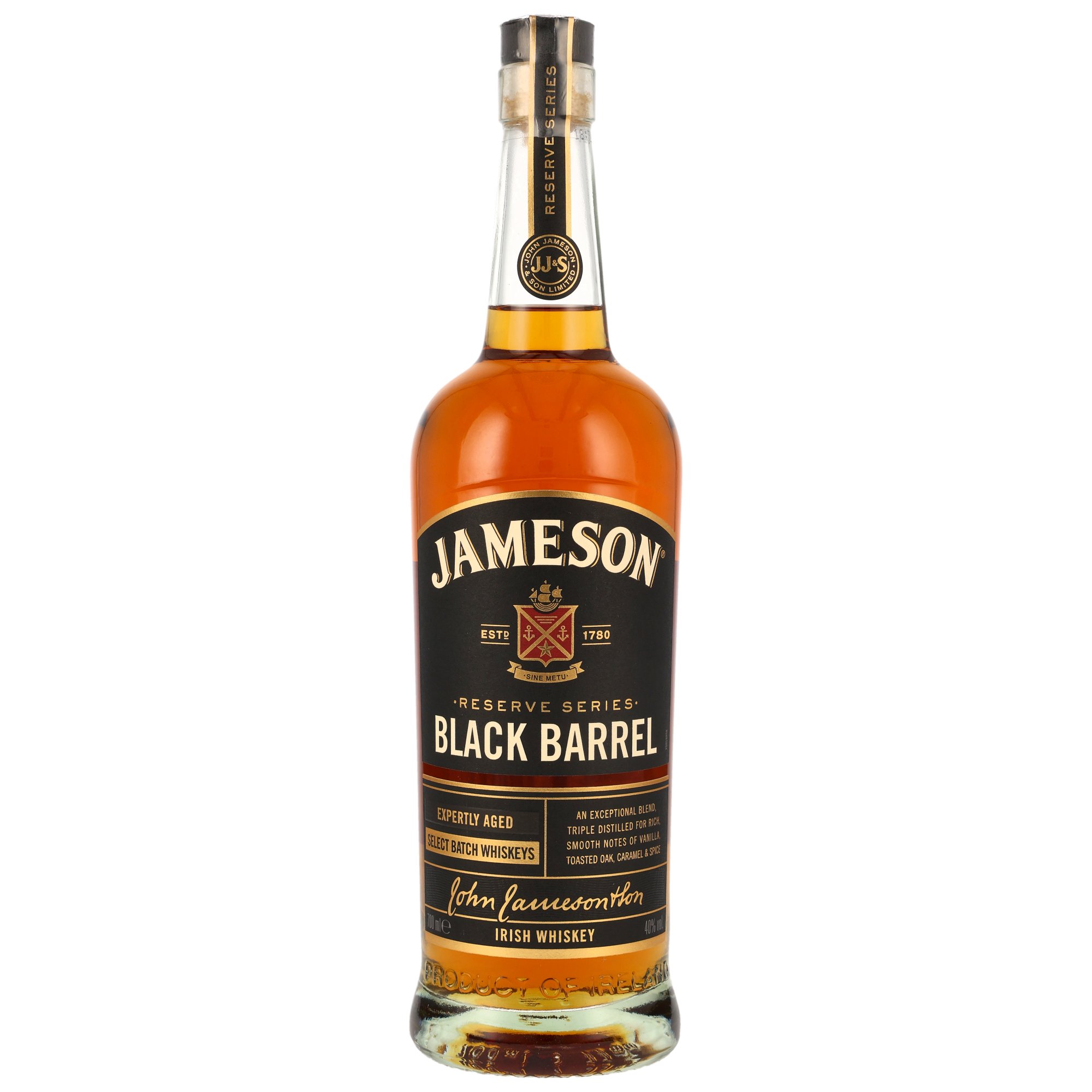 Jameson Black Barrel Irish Whiskey