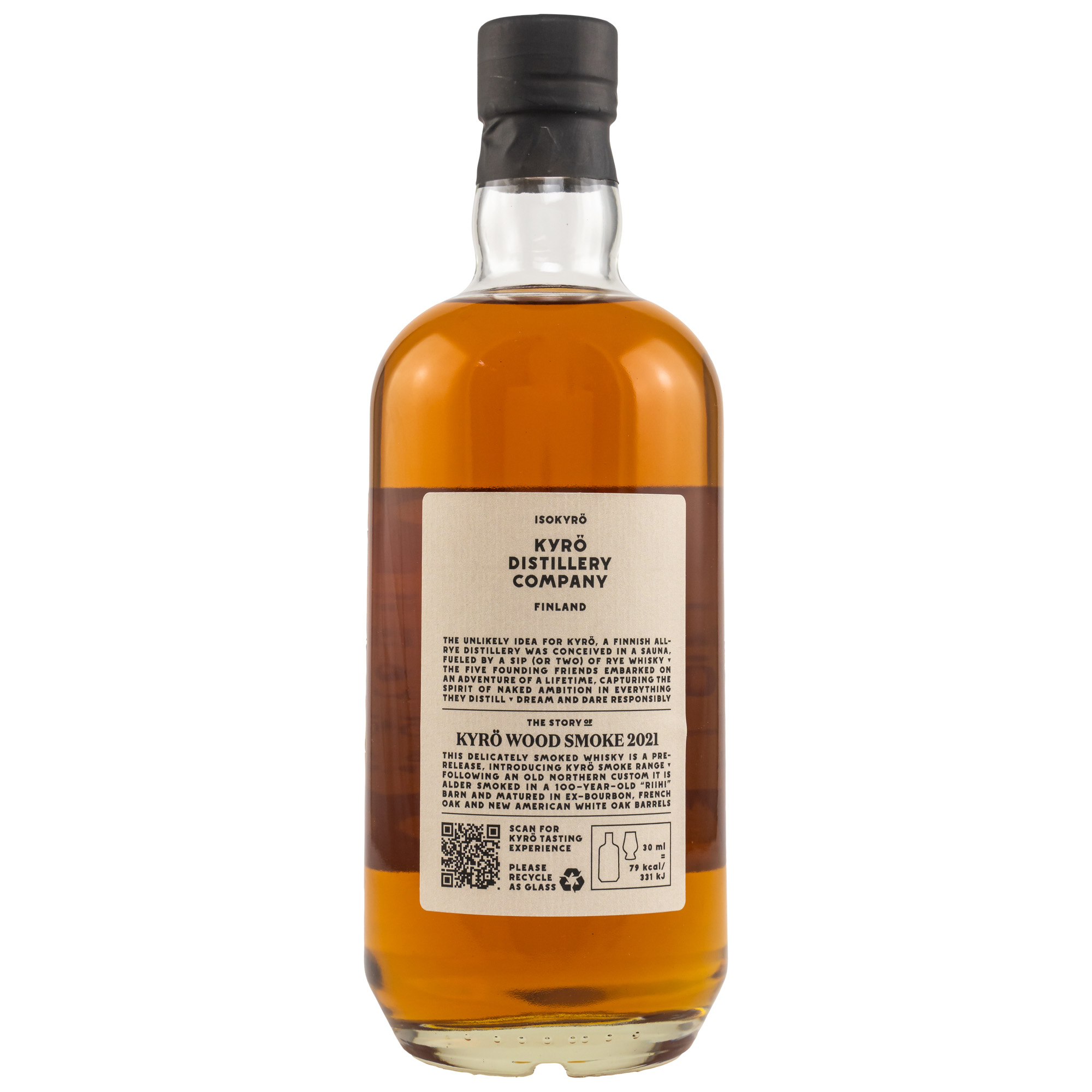 Kyrö Wood Smoke Malt Rye Whisky