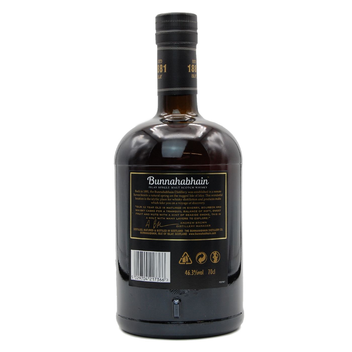 Bunnahabhain 12 Jahre Whisky