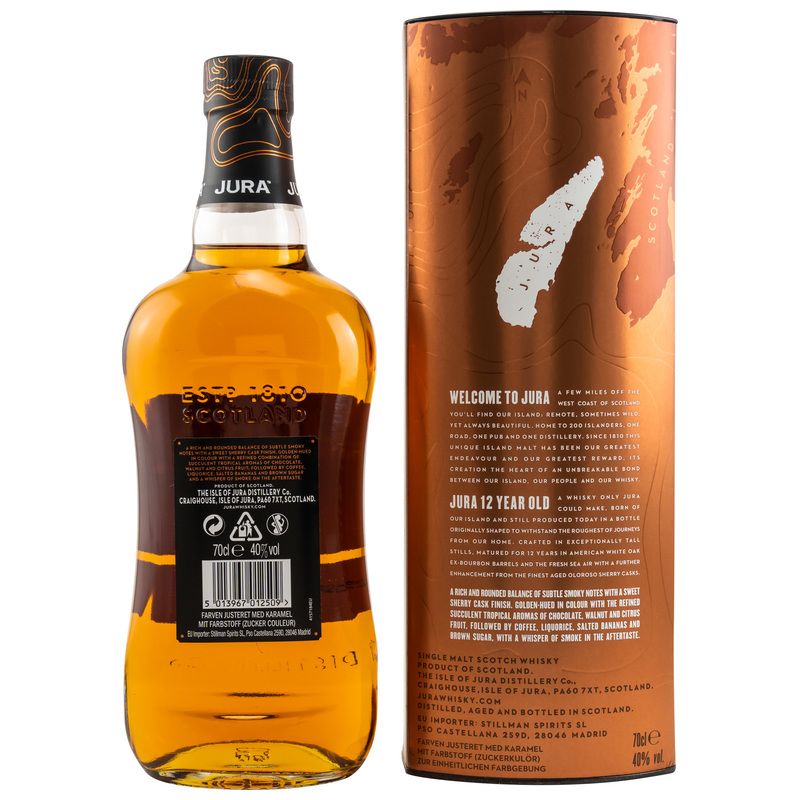 Jura 12 Jahre Whisky 