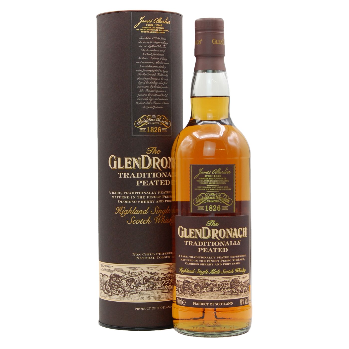 Glendronach Traditionally Peated Whisky