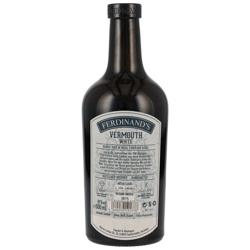 Ferdinands White Riesling Vermouth 