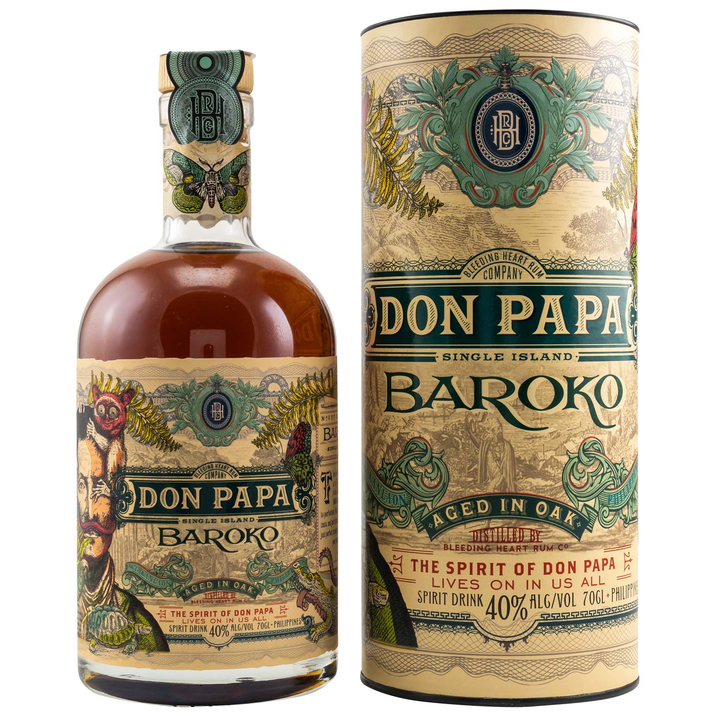 Don Papa Baroko Rum (in GP)