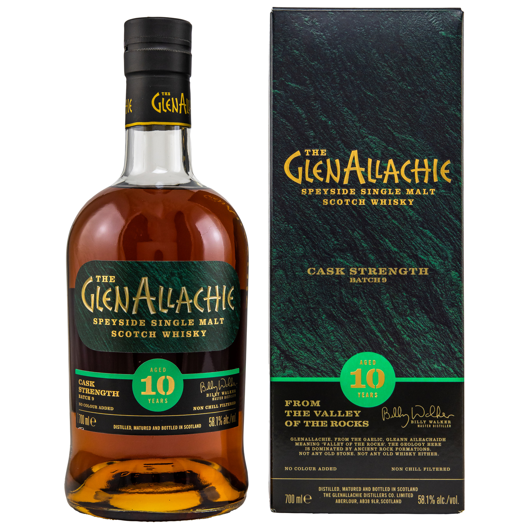 GlenAllachie 10 Jahre Batch 9  Cask Strength Whisky