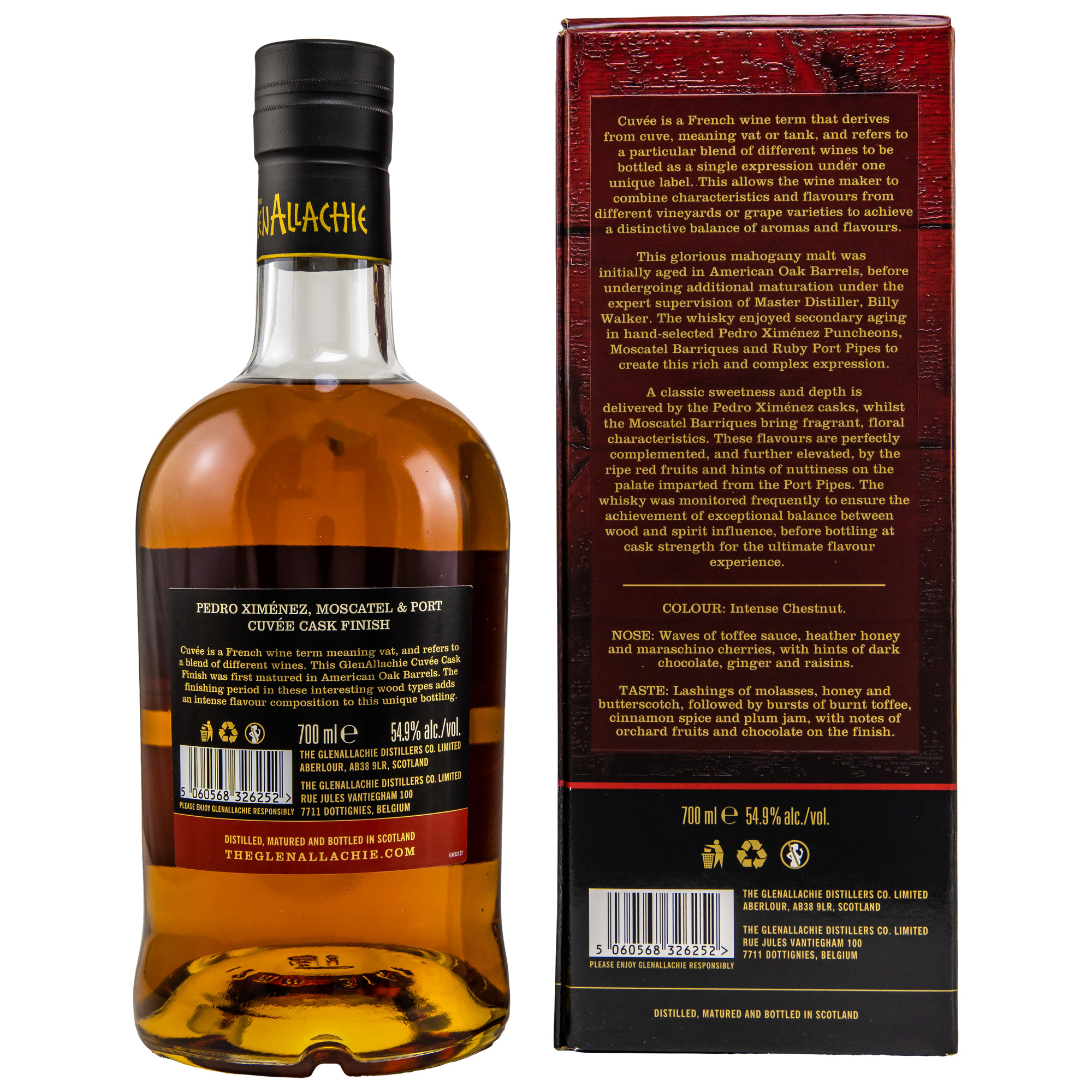 Glenallachie 2012/2023 PX, Moscatel & Ruby Port Cuvée Cask Finish Whisky