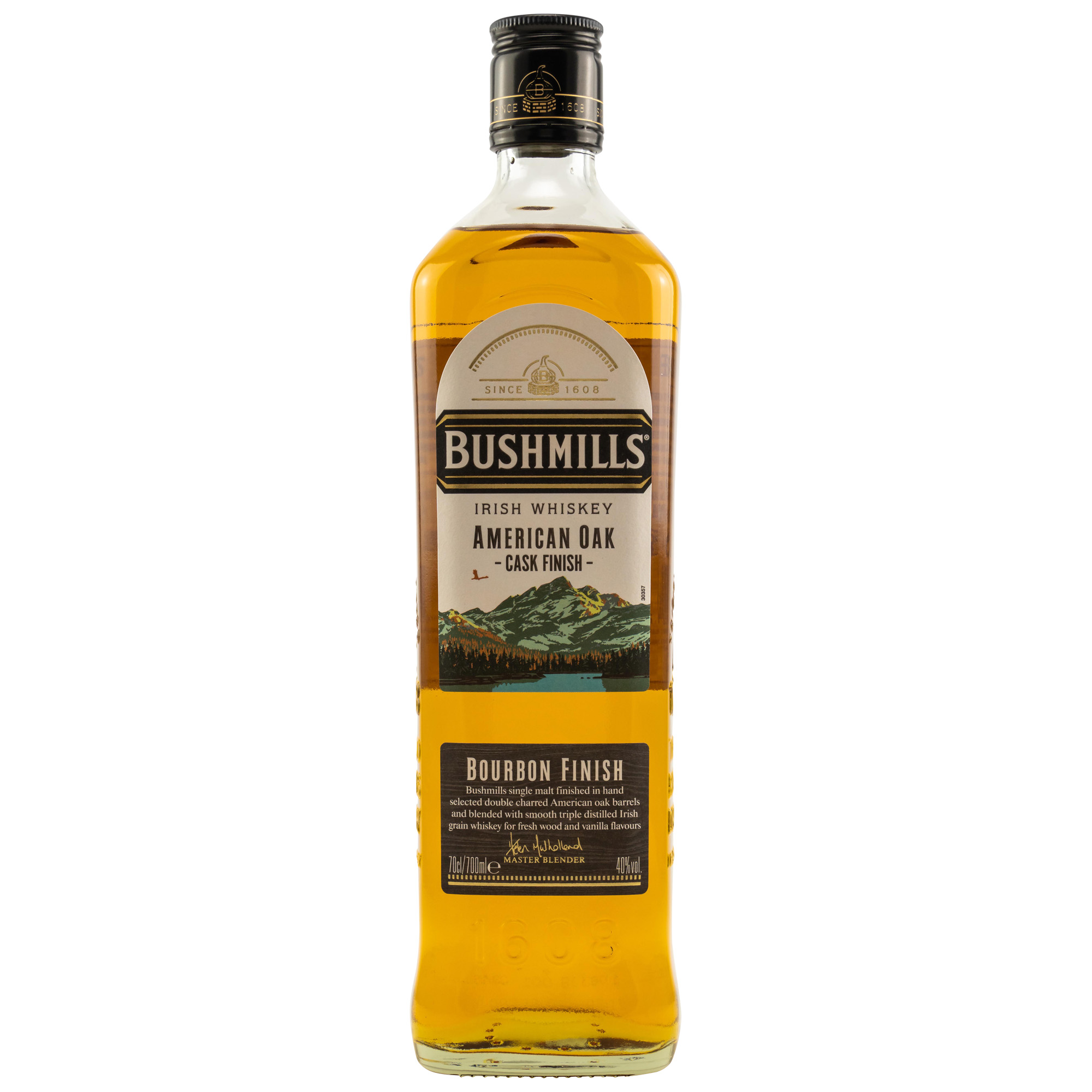 Bushmills American Oak Cask Finish Irish Whiskey