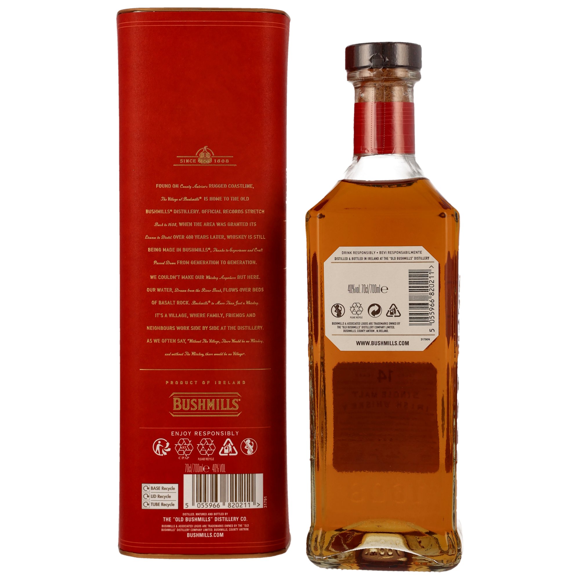 Bushmills 14 Jahre Malaga Cask Irish Whiskey