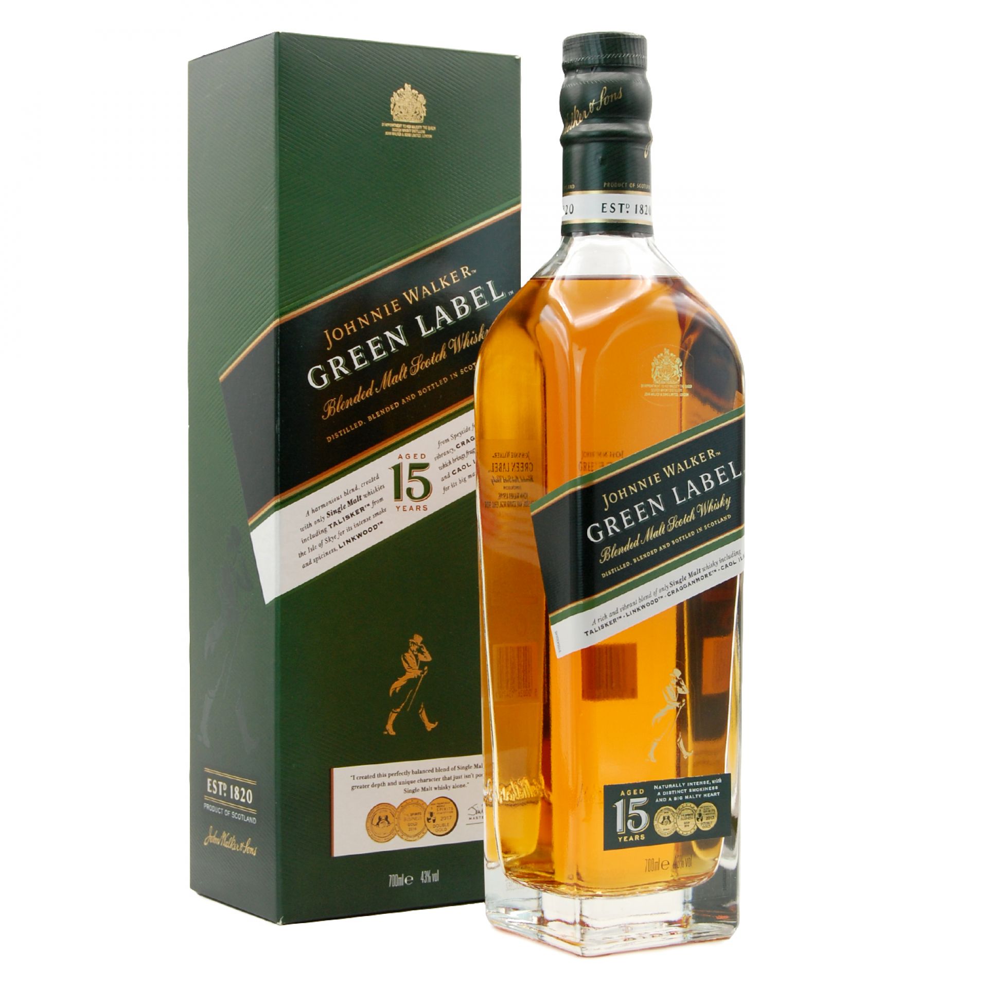 Johnnie Walker Green Label 15 Jahre Whisky