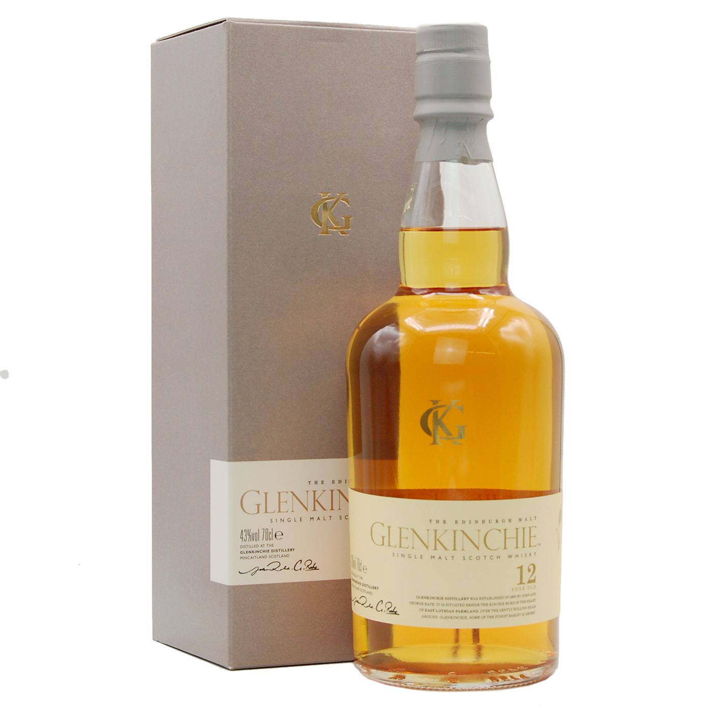 Glenkinchie 12 Jahre Whisky (0,7l / 43% vol)