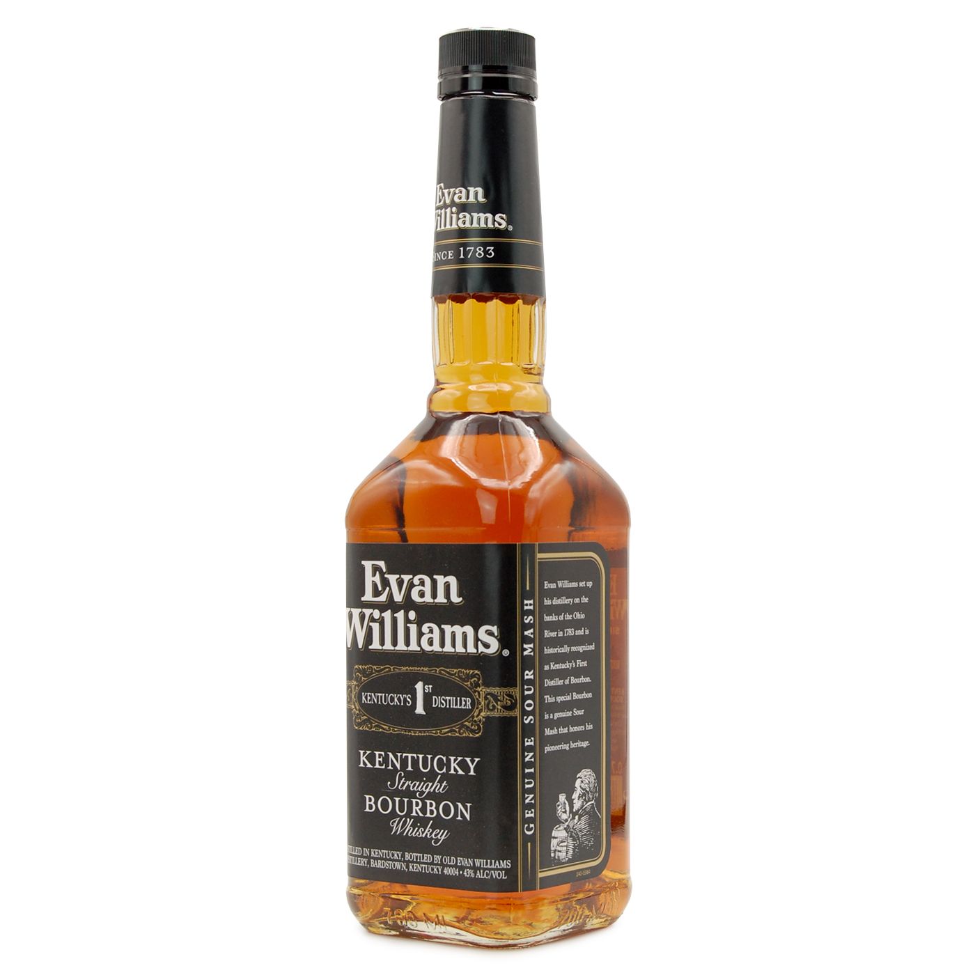 Evan Williams Black Label Whiskey