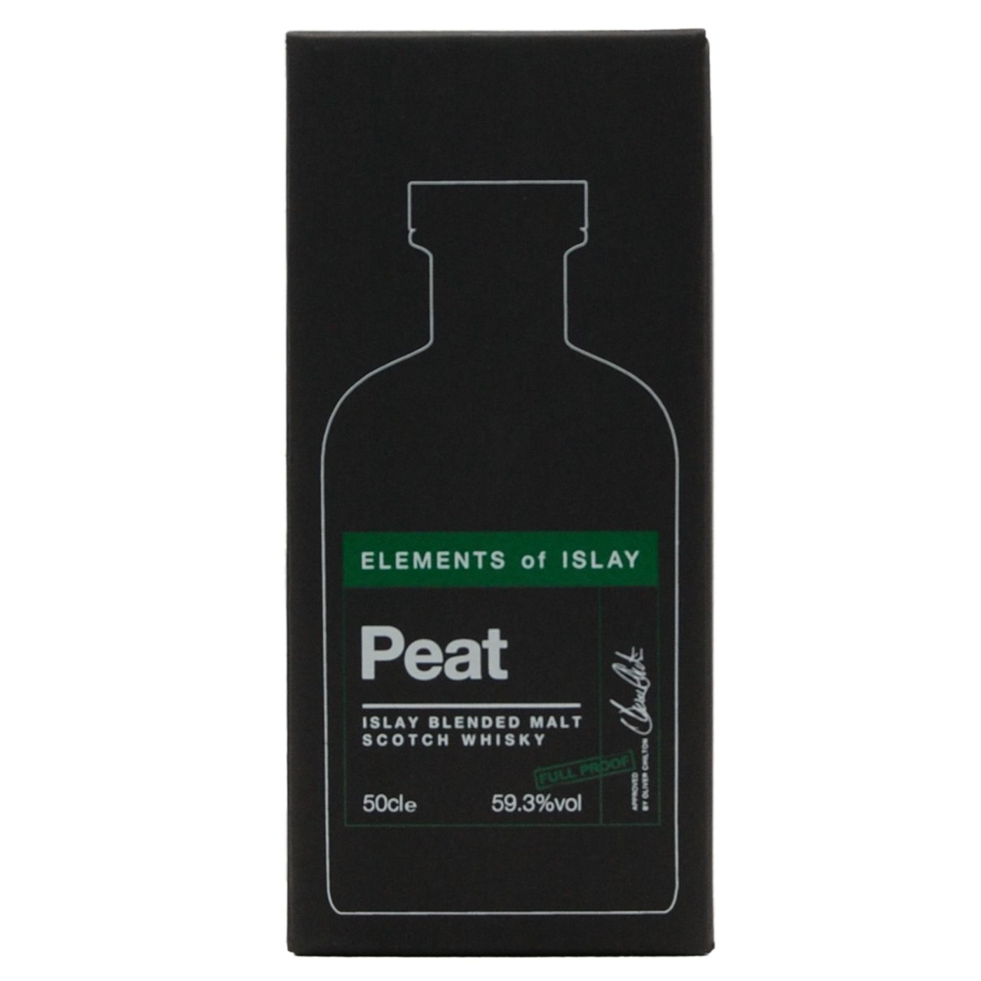 Elements of Islay Peat Full Proof Whisky