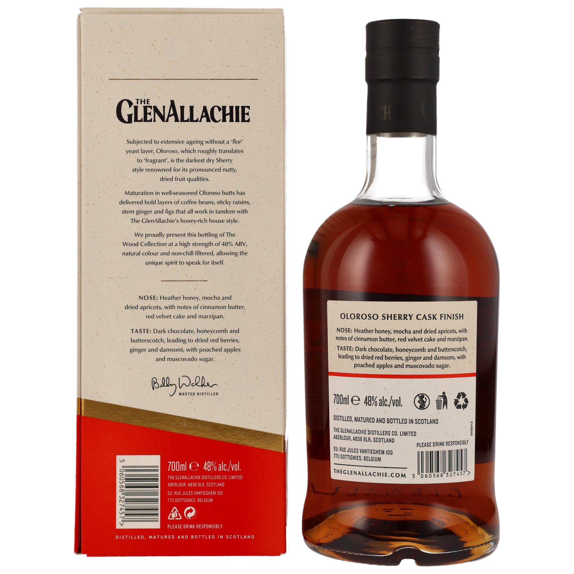 GlenAllachie 9 Jahre Oloroso Sherry Finish Whisky - Limited Edition 