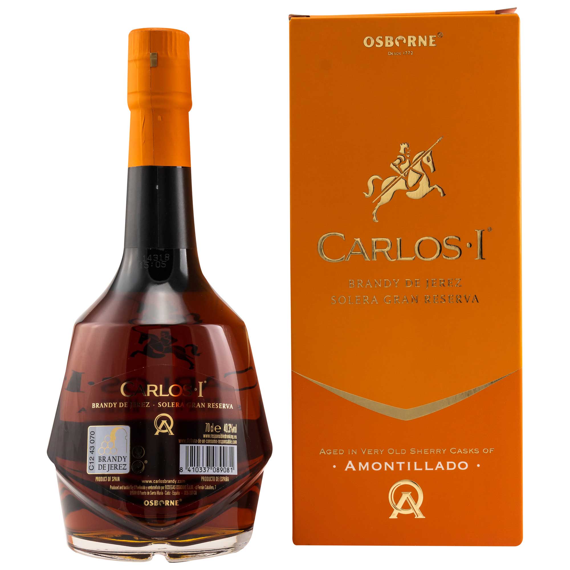 Carlos I Amontillado Brandy