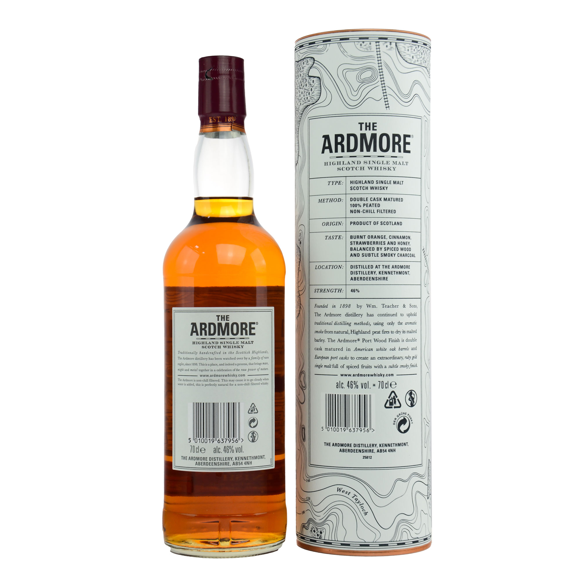 Ardmore 12 Jahre Portwood Finish Whisky