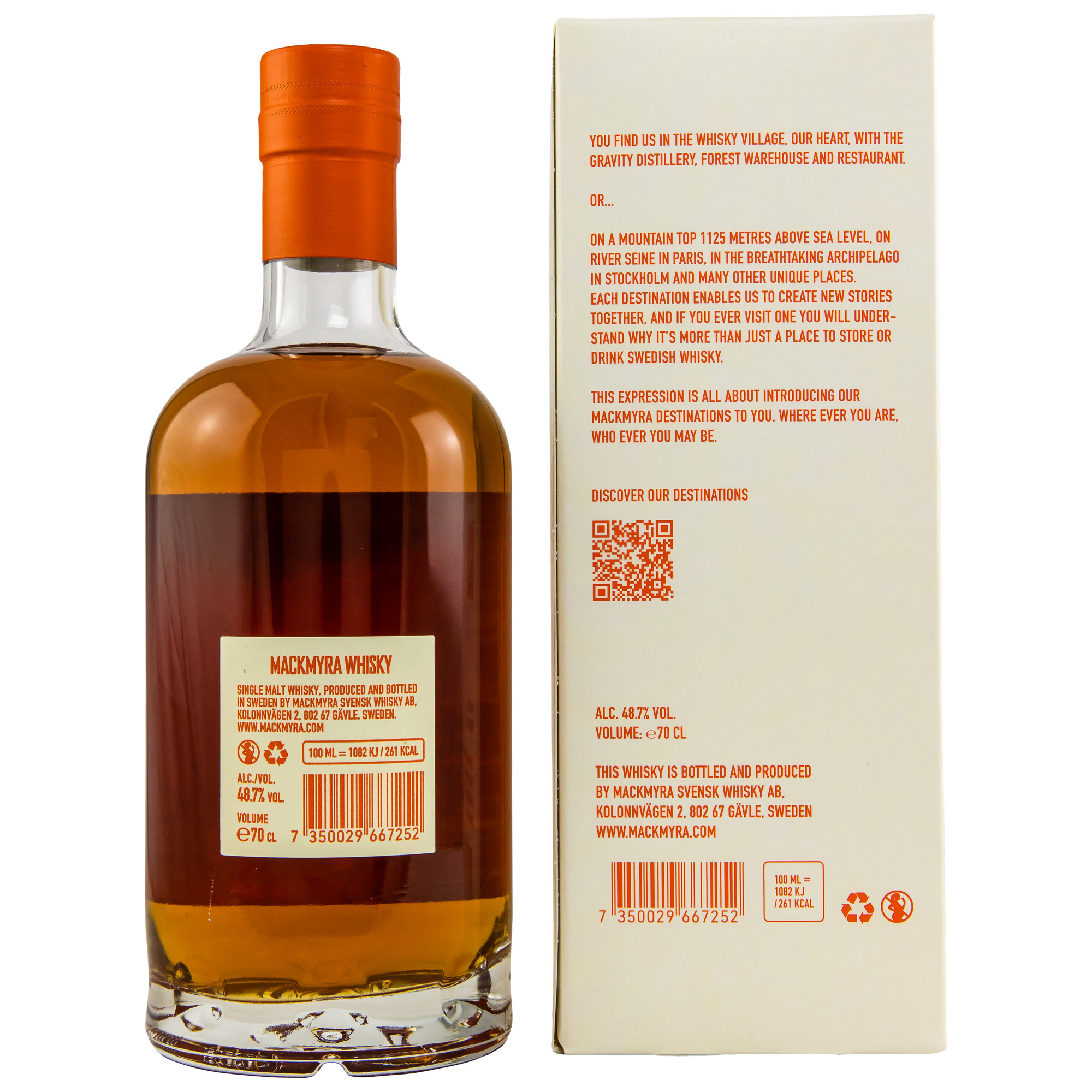 Mackmyra Destination Whisky