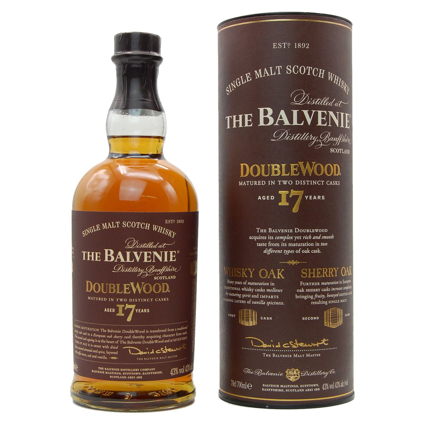 Balvenie 17 Jahre Double Wood Whisky