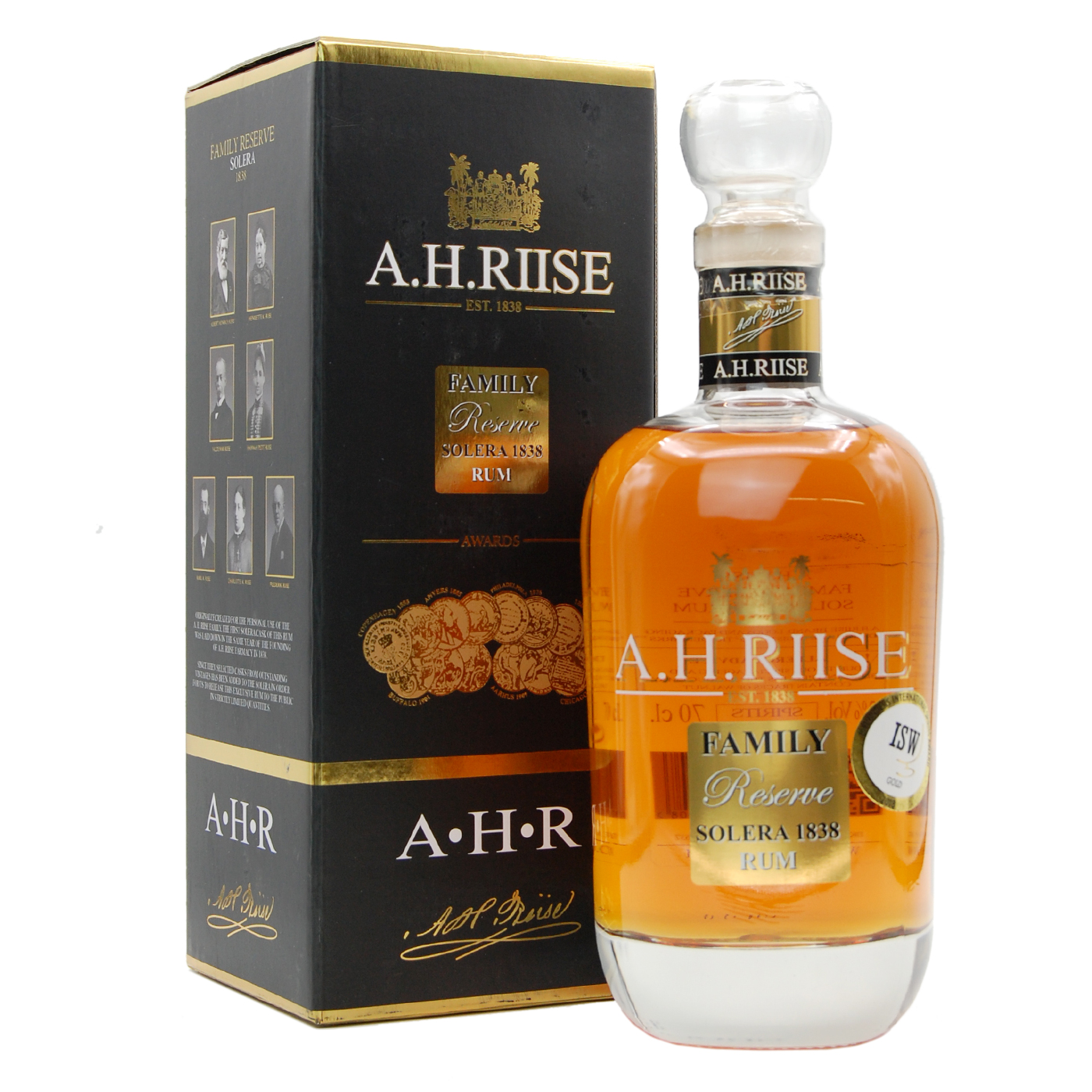 A.H. Riise Family Reserve 1838 Solera Rum A.H. Riise Family Reserve 1838 Solera Rum