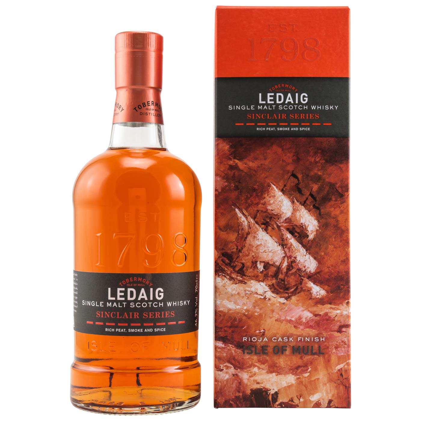 Ledaig Rioja Cask Sinclair Series Whisky