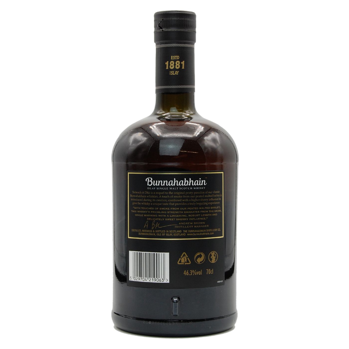 Bunnahabhain Toiteach A Dha Whisky