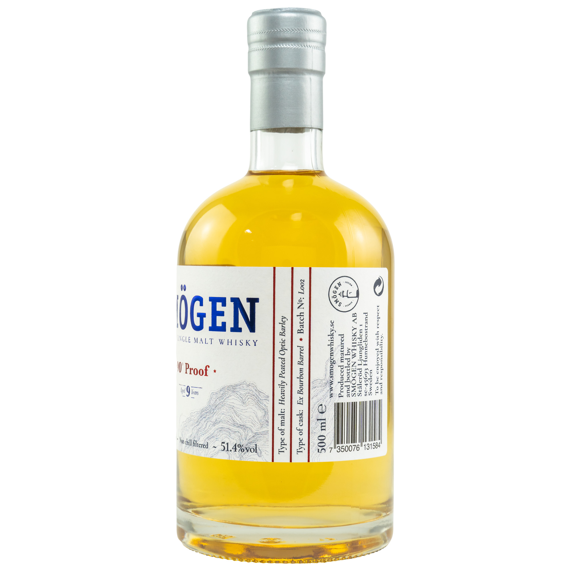 Smögen 9 Jahre Whisky 90 Proof 