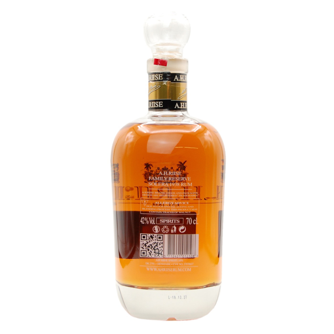 A.H. Riise Family Reserve 1838 Solera Rum A.H. Riise Family Reserve 1838 Solera Rum