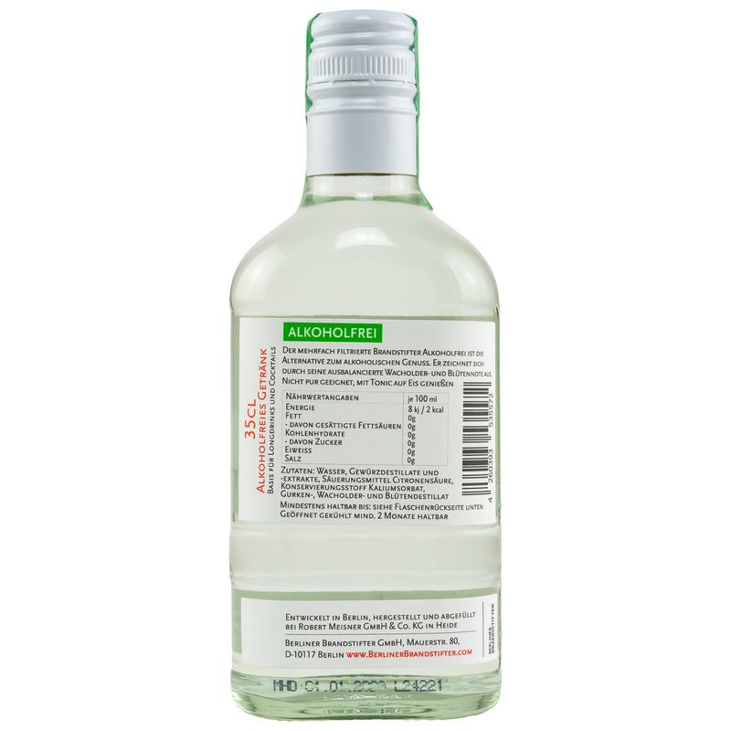 Berliner Brandstifter alkoholfrei