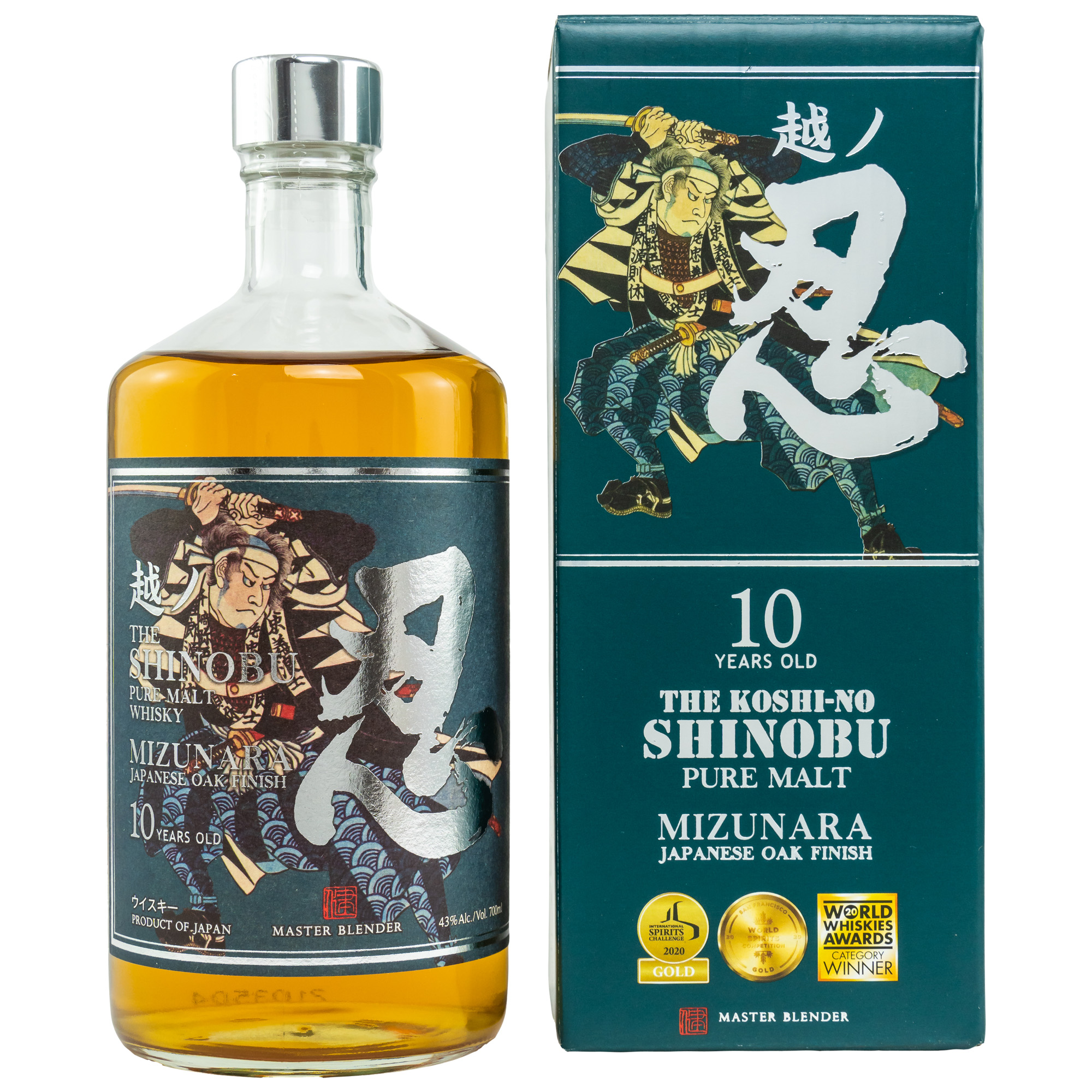 Shinobu 10 Jahre Pure Malt Whisky