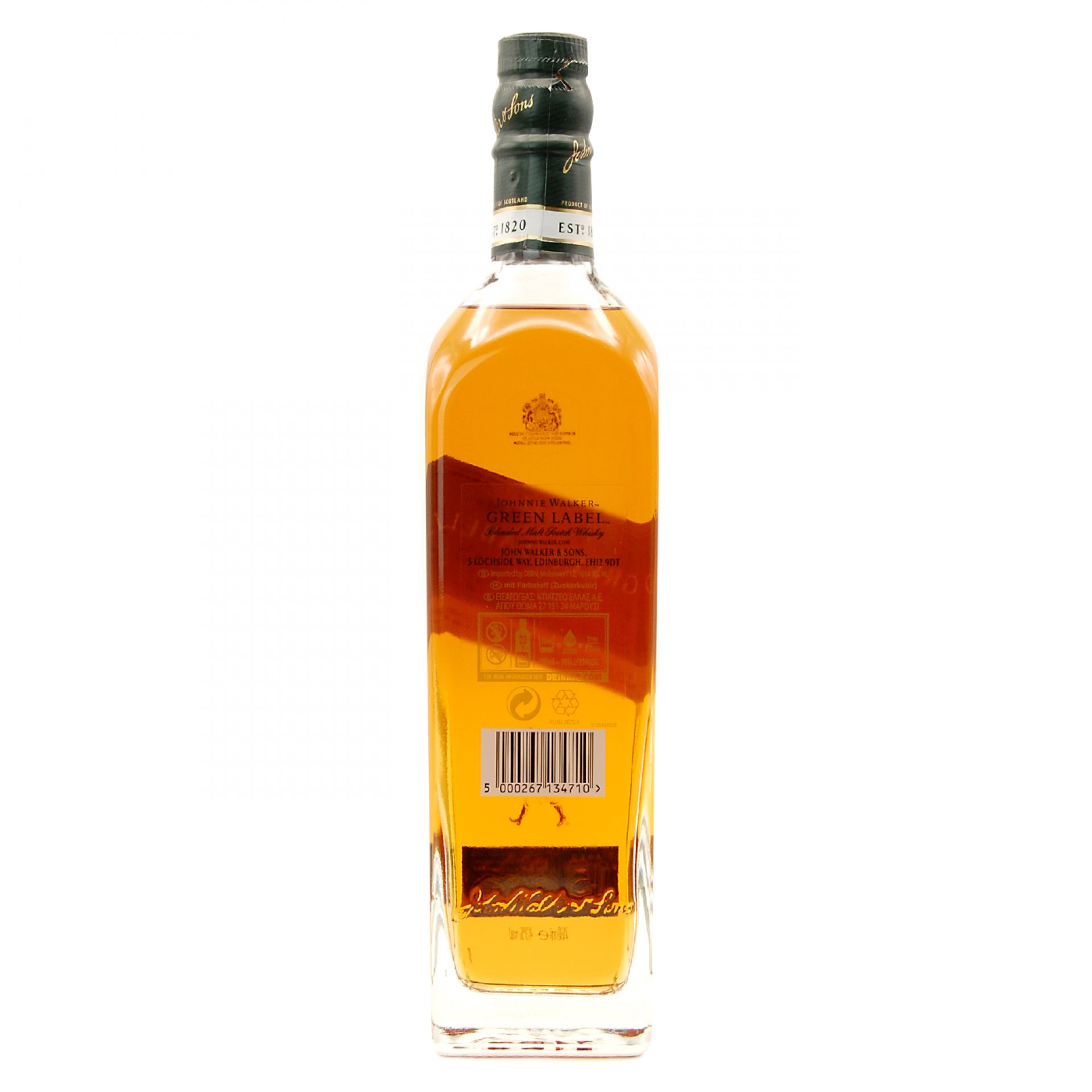 Johnnie Walker Green Label 15 Jahre Whisky